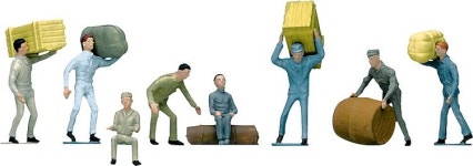 JF151033 1/87 짐 나르는 사람들 HO스케일 FALLER 모형 팔러 : 노윙하비