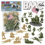 BMC Toys BMC WW2 Iwo Jima Plastic Army Men - 32 American and Japanese Soldier Figures PROD20003134 : buying007