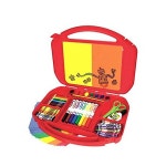 Crayola 04-5674 Ultimate Art Case With Easel 85 Pieces Gift For Kids Age 4 5 6 7 8 12 1/4 x 15 3/4 x : buying007