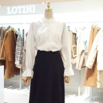 [대구백화점 II관] [로티니]골덴프릴 블라우스 (J1157WBL) : 대구백화점