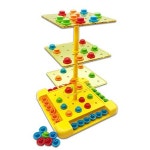 Cafolo Classic Tic-Tac-Turn Game with a New Twist Family Board Game New in Box 3D Version PROD400057 : buying007