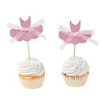 Fun Express Ballerina Tutu Food Picks - 25 pc PROD40011573 : buying007