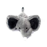 KINREX Elephant Stuffed Plush Animal Baby Pacifier Holder for Babies - Soft Plush Toys for Newborn B : buying007