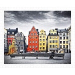 Pintoo - H1937 - The Old Town of Stockholm Sweden - 500 Piece Plastic Puzzle PROD20031204 : buying007