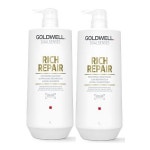 Goldwell Dualsenses Rich Repair Restoring Shampoo  Conditioner Duo Healthy Shiny Nourished - 33.8oz : buying007