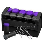 Remington H1016 Compact Ceramic Worldwide Voltage Hair Setter Hair Rollers 1-1  Inch Purple/Black PR : buying007