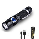 Sofirn SC31 USB Rechargeable Flashlight 18650 Battery Inserted 610 Lumen Max Output by CREE XPG3 LED : buying007
