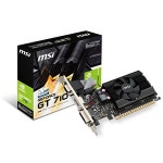 MSI Gaming GeForce GT 710 2GB GDRR3 64-bit HDCP Support DirectX 12 OpenGL 4.5 Single Fan Low Profile : buying007
