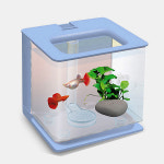 크랩아쿠아 Nano EasyTank (매직아크릴어항) - 블루 : 미미네아쿠아