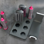 다이슨 에어랩 거치대 프레전트타임 스텐드 : 우드랑모닉