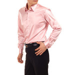 [이럭셔리클럽] (DS/1328) 은은한 광택,고급 실크셔츠,Solid Silk Span Shirt(J6016),실크 와이셔츠, 남녀 맞춤셔츠 : eluxuryclub