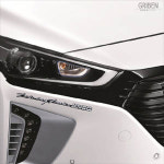 현대 아이오닉 자동차 용품 크롬 엠블럼 70111 : 큰박스닷컴