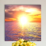 ct172-노을지는고요한바다풍경 거실액자 : 샵원츄