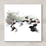 iy789-발차기의정석 태권도장 인테리어액자 : 샵원츄