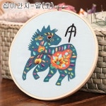 A18b 십이간지-말(오)(프랑스자수중급)-ndb0163 : 자수짱