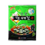지도표 구운 김밥김 17gX100개(1 박스) 성경김 전장김 자반김 돌 마른 꼬마 : 더라이브