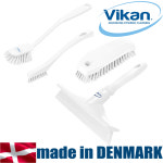 바이칸 VIKAN 욕실청소 4종 세트(브러쉬+스퀴지) 4237 4401 3587 7125 : 공간드림