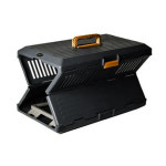 아이리스 접이식 고양이 강아지 비행기 이동장 켄넬 (대형) : 코코도도