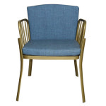 GP-126 아리바바골드 (블루) 카페커피숍 식탁업소용 의자 : PARASOUL