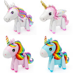 올리브파티 유니콘 호일 은박풍선 4종 세트, 혼합색상 : 파티앤유