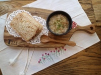 하니베 얇은 수제 국산 현미누룽지 3팩 숭늉 아기누룽지 가마솥 아침 밥 대용 과자 칩 포켓 : 하니베