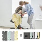 [보니타베베] 코다 매쉬 유모차라이너 2종 A세트(에어라이너+머슬린블랭킷S) : 보니타베베