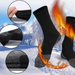 겨울 등산 양말 발열 방한 캠핑 낚시 노점상 한파 동상 예방 방지 군인 경찰 따뜻한 : 하루와
