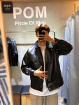오버핏 라이더 재킷 (Rider Jacket) : POM 폼