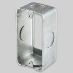 배관공사자재 SW(1개용) 매입복스철 연결 75mm 100개 : OK3컴퍼니