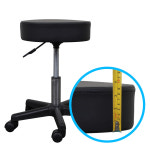 블랙 원형의자 미용 보조 피부 관리실 미니 작업 진료 진찰 다용도스톨 : 영남베드