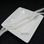 [기본2마] 미니 진주 스판레이스 부자재 의류부자재  진주비즈레이스 DIY옷리폼 진주레이스 : 주안레이스