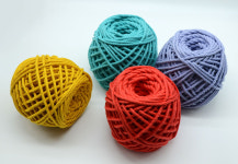 90합 컬러면사 마크라메 재료 마크라메실 서양매듭 면로프 : 올댓위빙 프리마켓