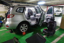SUV 자동차실내크리닝 시트탈거내부세차 스팀살균청소 서울인천경기수도권출장 국산차SUV소형 : 탑크리닉