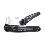RaceFace Turbine Cinch Crank Arms Gloss Black, 170mm 170mm, 광택 블랙, 레이스 페이스 터빈 크랭크 암 : 해피웰빙