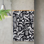 [말랑루나]어반 나이트 URBAN NIGHT FABRIC POSTER 우드 행잉 프레임 포함 : MallangLuna