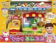 콩순이 푸드코트 / 가게 마트 계산놀이 유아 어린이 장난감 : The 싼몰