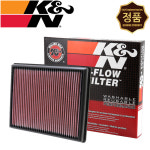K&N 33-2997 순정형 퍼포먼스 흡기 튜닝 에어 필터 크리너 [BMW i8 1.5 L3 14-18년] : 오토가이즈