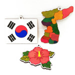 태극기/무궁화/한반도/우리나라지도/우드태극기/캔들받침/대한민국 지도 : 승룡산업