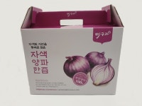 빨간 적색 해풍양파  자색양파즙  50봉 1박스 120ml : 미구가