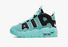 나이키 Little Kids 에어모어 업템포 AA1554-403 라이트 아쿠아  Little Kids Shoe Nike Air More Uptempo : USA  more