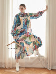 [아이앤모어] Pleated Abstract Skirt : 아이앤모어