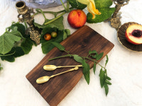 추석맞이 다릅나무 디저트 접시 (추천) : NIINI