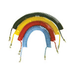 삼국산업 에어 우레탄코일호스 8x5x7.5M 노랑색 636-2009 : 로켓툴