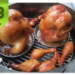 캠핑용 비어캔 홀더 치킨 통닭 훈제 낚시 야외 바베큐 편안한 세척 관리가 편한 : 하루와