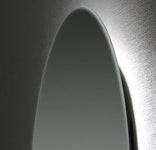 LED간접조명 노프레임 원형 조명거울 미용실거울 경대 : 나사못닷컴