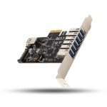 이지넷 NEXT-407NEC LP 7포트 USB3.0 확장카드 PCIe타입 : 신디넷