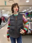 폭스퍼 포켓 오리털 패딩베스트 BAPDA1861 : NC불광점 베네통