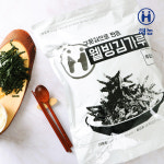 해농 무조미 웰빙 김가루 500g / 1봉, 두번구운, 주먹밥용, 국물 고명용 : 오투팜 스토어