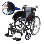 휠체어 수동 장애인 경량 접이식 휴대용 KCA-905C : 영남베드