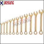 [보성] 방폭 콤비네이션렌치 조합렌치 세트 Al-Cu 13pcs (8mm~32mm) -BNSCB13PCAL : MAXTOOL